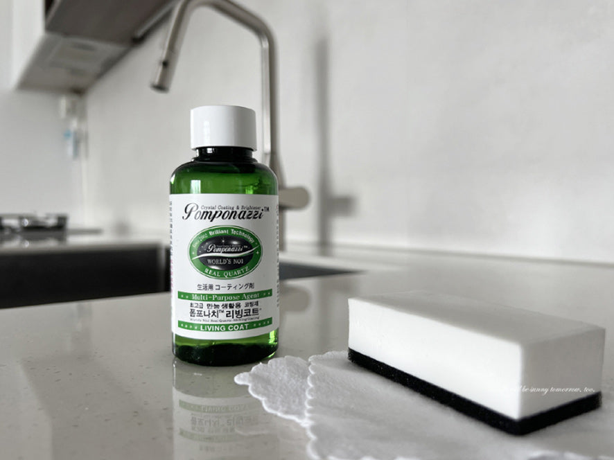 How to Kitchen & Bathroom Nano Coating with Pomponazzi Living Coat