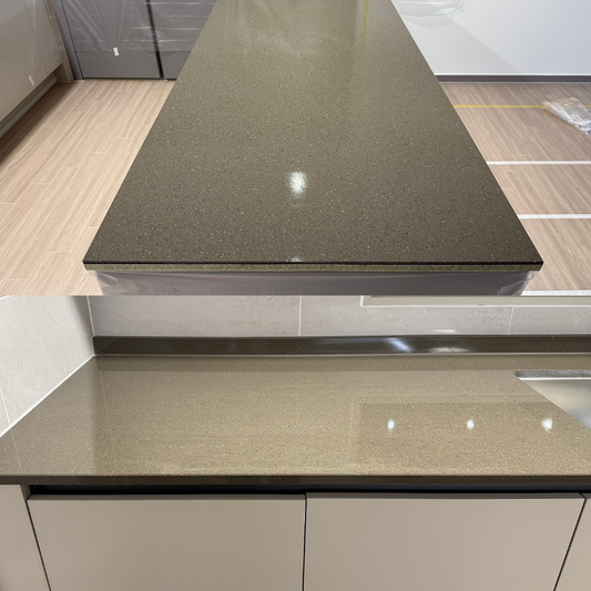 [DIY Guide] How I Coated My Artificial Marble Island (Review)