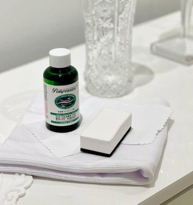 DIY Bathroom Faucet Nano Coating with Pomponazzi Living Coat