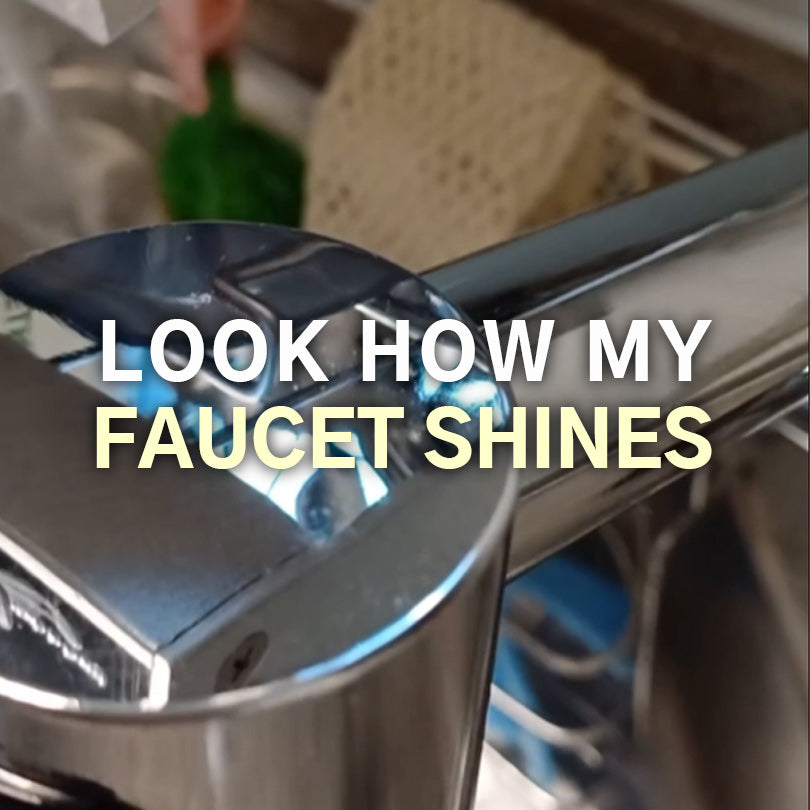 [REVIEW SHARE] Naver Smartstore: A review of satisfied customer who used Living Coat on her faucet in the kitchen